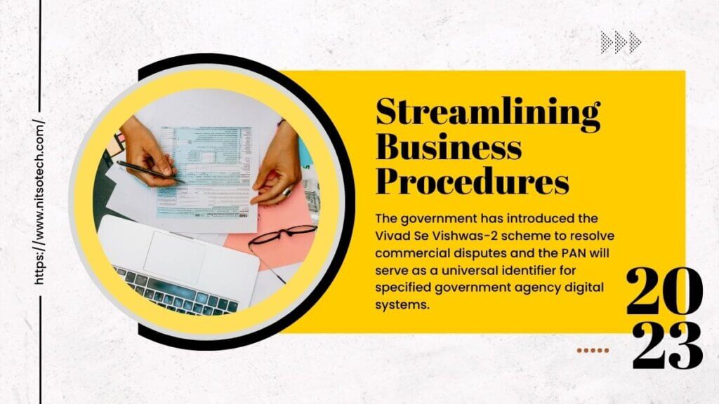 Streamlining Business Procedures in 2023 Budget