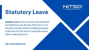 What is Statutory Leave in India